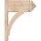 Ekena Millwork Thorton Arts & Crafts Smooth Outlooker, Douglas Fir, 7 1/2"W x 16"D x 20"H OUT08X16X20THR03SDF - alternate 2